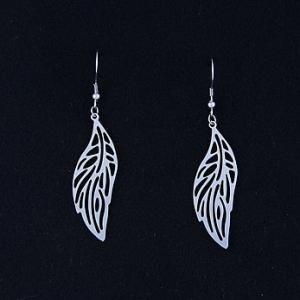 China Fashion High Quality Ladies Women Girls Stainless Steel Earrings LEF75 wholesale