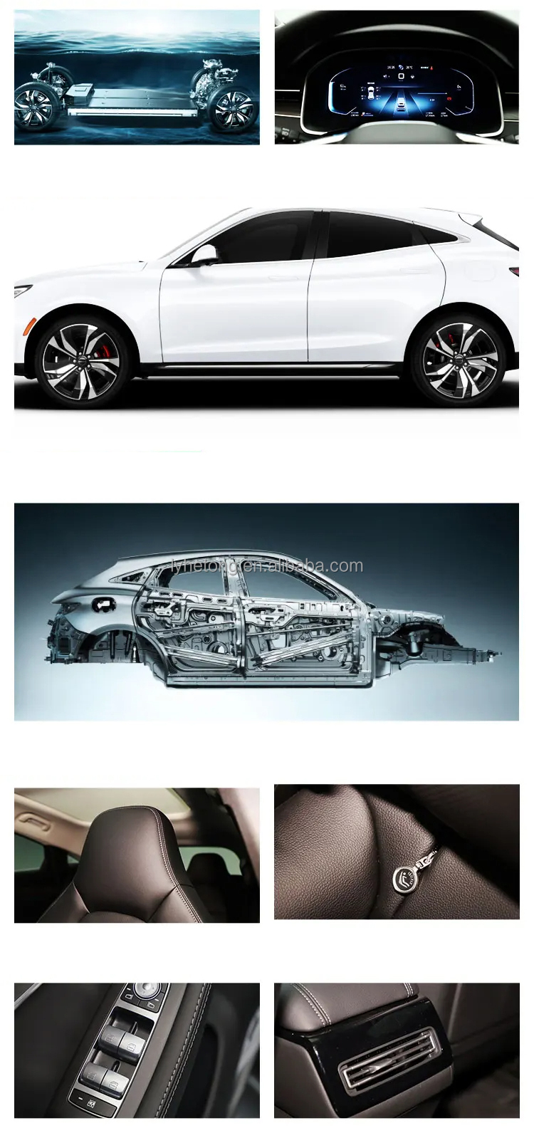 Huawei Seres SF5 4WD High Speed Electric SUV with 2875mm Wheelbase and 180km CLTC Range