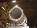HYG Series Metal Powder Hot Air Dryer Machine , Rotary Drum Dryer
