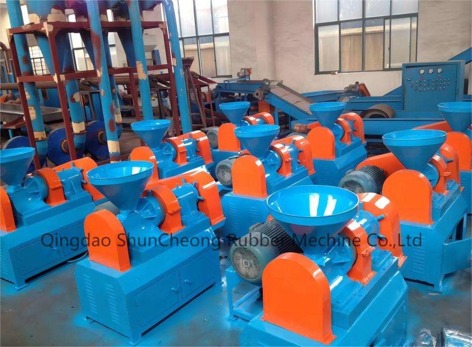 New Advanced Rubber Powder Manufacturing Machine Oversea Service