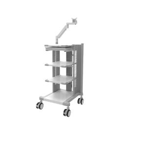 China Endoscope Hysteroscopic Medical Trolley 664mmx638mmx1650mm wholesale