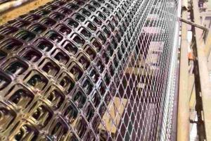 China Reinforcement Soil Stabilization Polypropylene Geogrid 50m Length wholesale