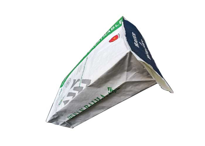 High Tensile Strength Paper Bag For Packing Cement Building Material Construction Use