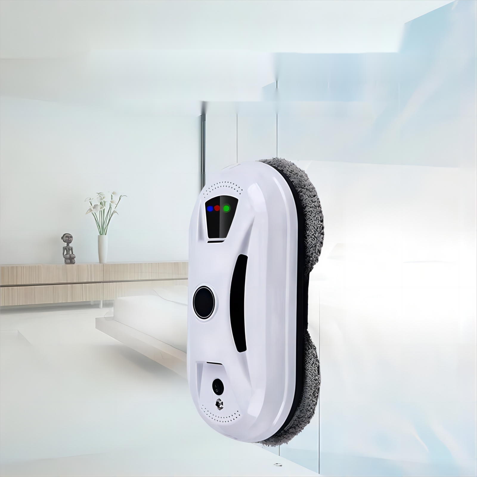 Private Mold Yes Huidi Automatic Electric Robot Window Cleaning Robot for Your Office