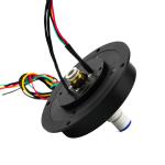 100M Ethernet Pancake Slip Ring of 10 Circuits