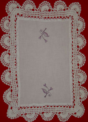 christmas tablecloths cotton and linen, Tablemat, Corcheted Lace Table linen, Tablecloth