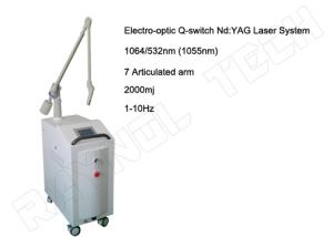 China YAG Laser Tattoo Removal / Birthmark / Speckle Removal Multifunction Beauty Machine wholesale