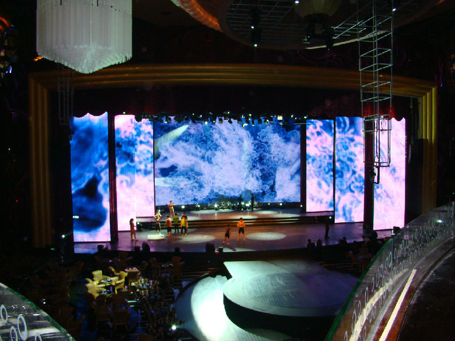 P2.5 3840Hz GOB LED Stage Display SMD2121 RGB 3 in 1 Full Color