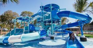 China Water Park Playground Outdoor Games Pool Accessories Kids Water Slide Tube Spiral wholesale