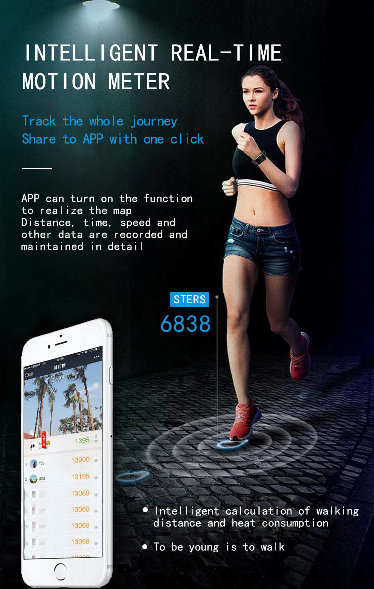 Realtek 8762C Women Smart Watch SMS TFT Calorie Monitoring Music Control