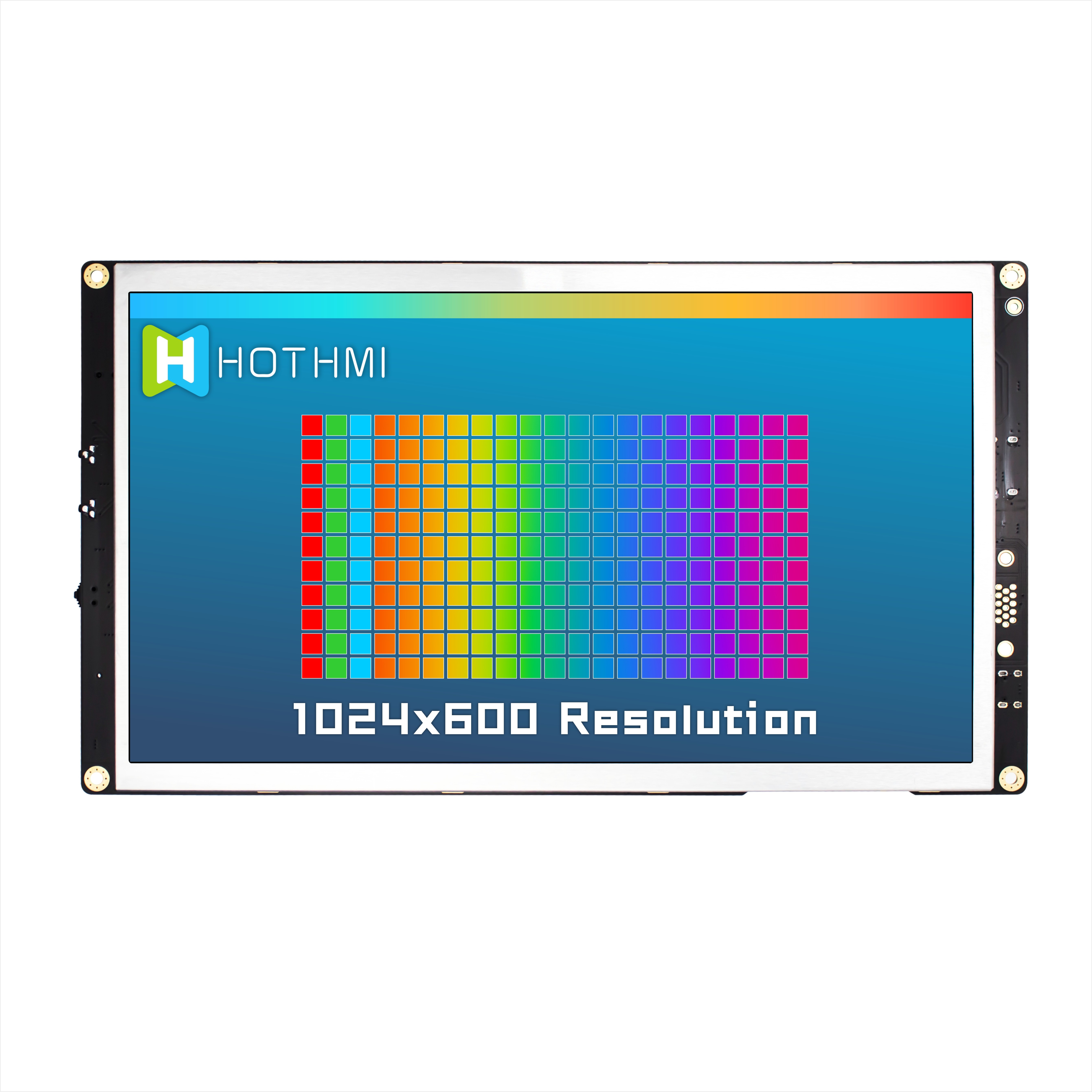 10.1 Inch HI IPS 1024x600 TFT LCD Module Display Sunlight Readable With Raspberry Pi