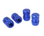 7 Mm Thread Car Tyre Valve Stem Caps Covers Royal Blue Easy Installation