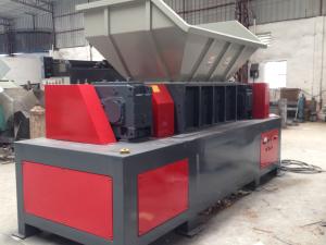 China Strong crusher machine twin shaft plastic bottle shredder wood pallet shredder for sale wholesale