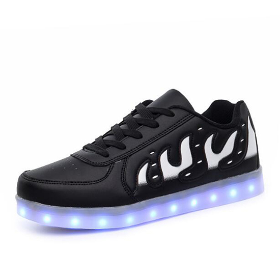 Led Rainbow Light Shoes,rainbow glowing led Shoes