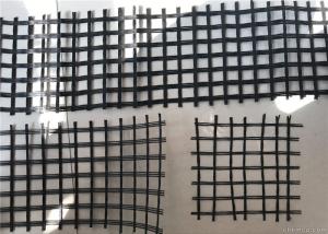 China Road Improvement High Tensile Width 6m Glass Fiber Geogrid wholesale