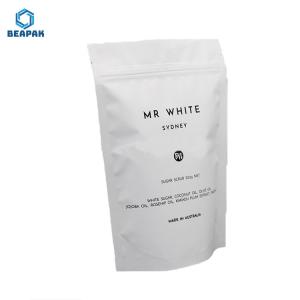 China Aluminum Foil k 180 Micron Flat Bottom Coffee Bags wholesale