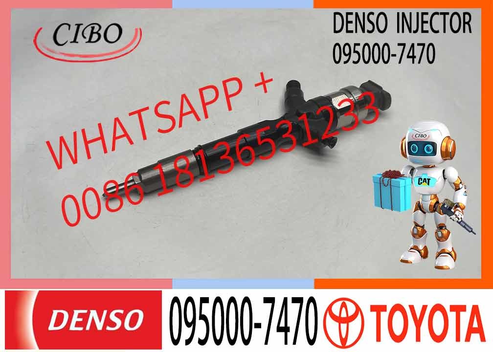 Cmmon Fuel Injectors 095000-7470 23670-39255 095000-7830 23670-30330 Engine Parts