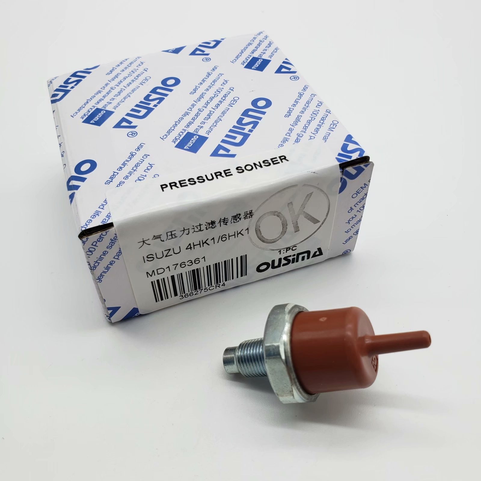 OUSIMA Filter Boost Sensor MD176361 Filter Fuel Control Vacuum Sensor For ISUZU 4HK1 6HK1