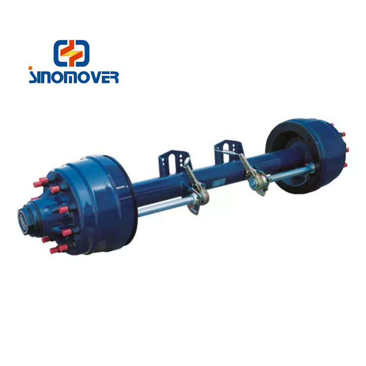 China Factory Semi Trailer Parts Germany 13TON Axles good quality parts