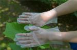 Food Grade HDPE 0.8g/Pc Disposable Cleaning Gloves