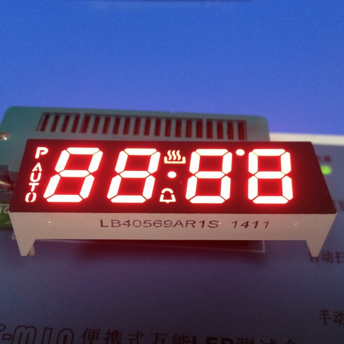 4 Digit Seven Segment Display common anode +120C Operating Temperature