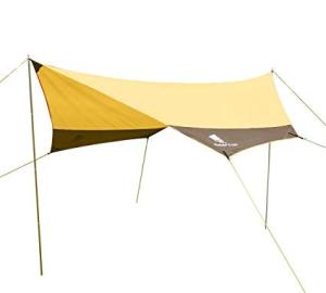 China Silver Coated Polyester 8 Persons Camping Sun Canopy wholesale