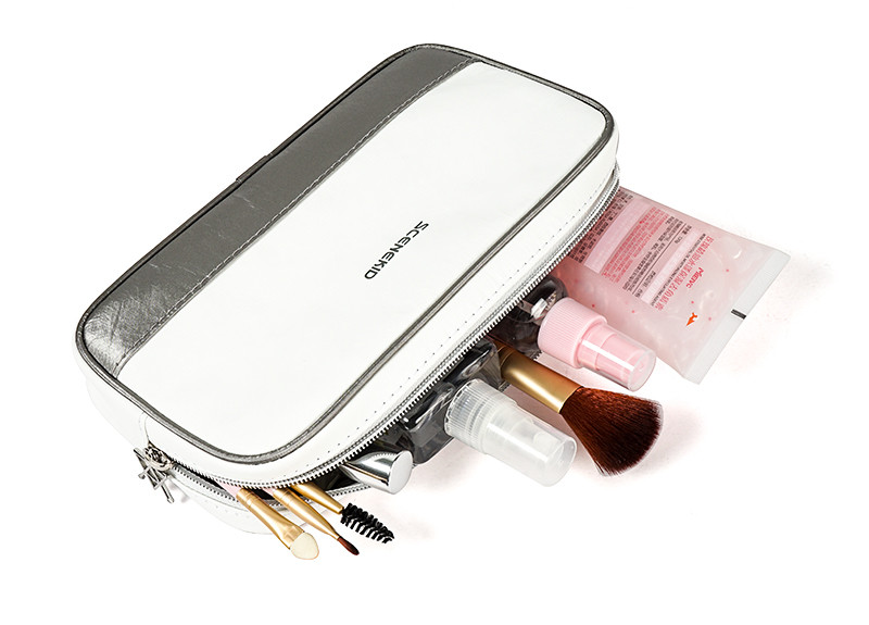 Zipper Large Portable Travel Tyvek Cosmetic Bag