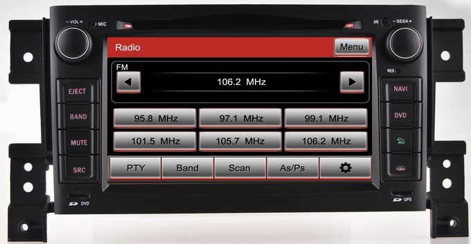 Ouchuangbo Suzuki Grand Vitara In Dash Touch Screen Car Multimedia radio bluetooth OCB-8164