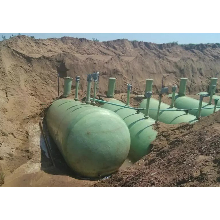 1400mm*3480mm Durable Frp Water Softener Tank 1300 Gallon Customized Color