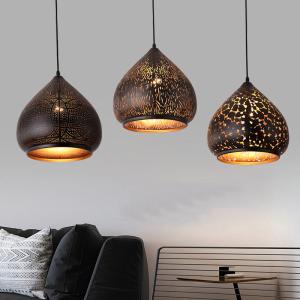China Modern Iron Art Drop light Energy Saving Light Decoration Moroccan Hanging Pendant Lamp(WH-DC-67) wholesale