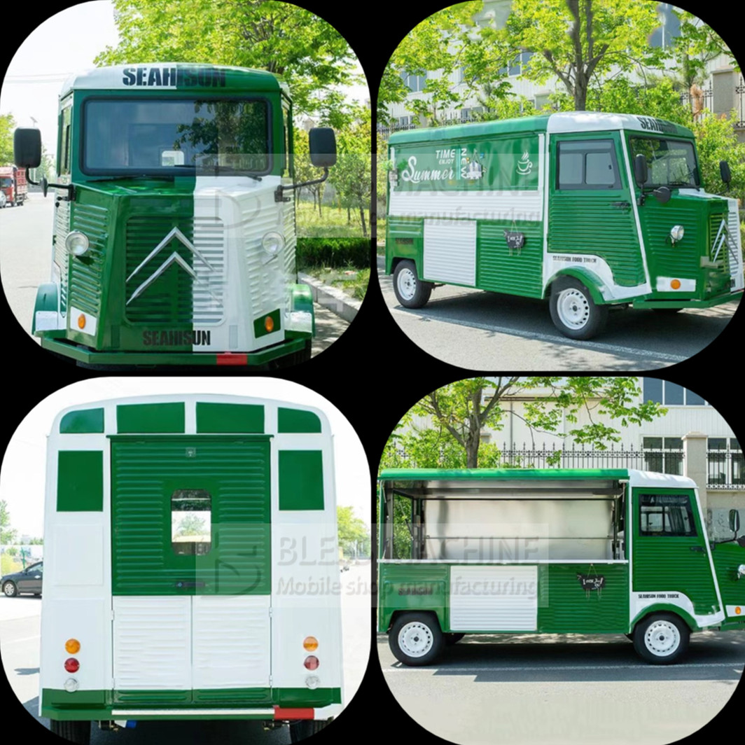 2023 Outlet Multipurpose Electric Mobile Van for Fast Food Snacks Drinks and Coffee