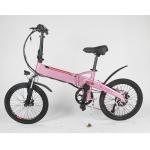 0.35kw Lightweight Electric Folding Bike 34KG Gross Weight 20 Inch