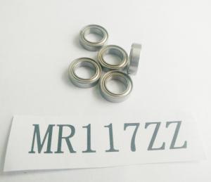 China ODM 7x11x3mm High Precision Micro Ball Bearing MR117 MR117zz wholesale