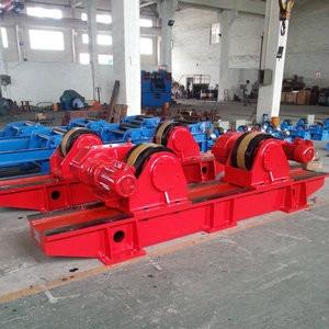 China 100T Adjustable Welding Rotator VFD Control Boiler Industries wholesale