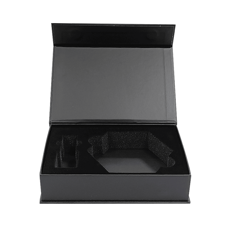 Custom Logo Luxury Matte Magnetic Closure Storage Flip Box for Customer Requirements