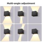 Popular Outdoor Solar Wall Light for Exterior Wall Waterproof 4W/6W/8W/10W CRI