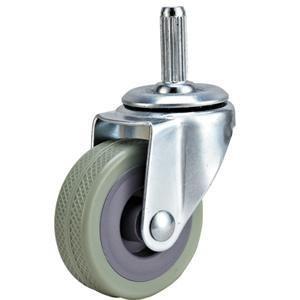 China 02-Grey PVC/Rubber caster wholesale