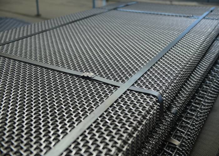 Different Weaving Style Square Metallic Screens For Sizing and Mineral Processing