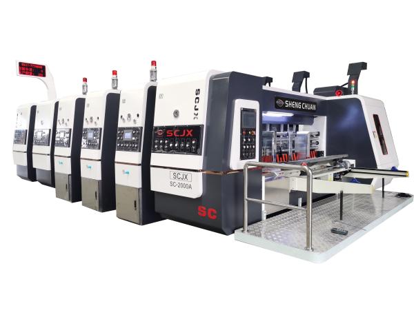 1224 Automatic Carton Box Flexo Printing Die Cutting Slotting Machine for Carton