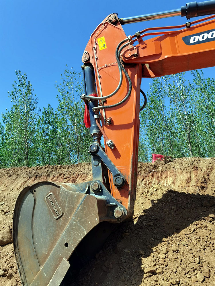 Shanghai 2020 Used Doosan DX520 Excavator 50 Ton Digger with Original Hydraulic Pump