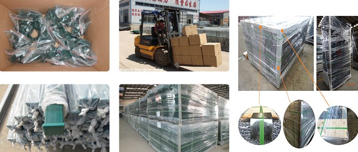 1230mm 3D Curved Triangle Fence Panel BRC Mesh Fencing For School rustproof
