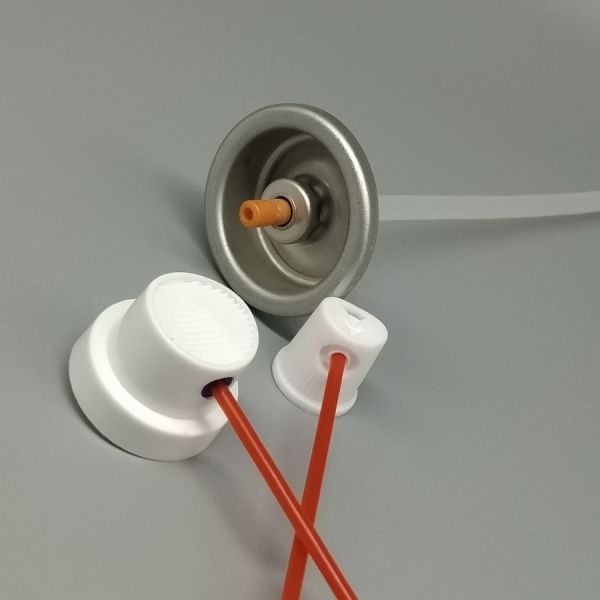 Precision-Engineered WD-40 Lubricant Valve for Industrial Maintenance and Machinery with Consistent Straw-Attached Spray Control