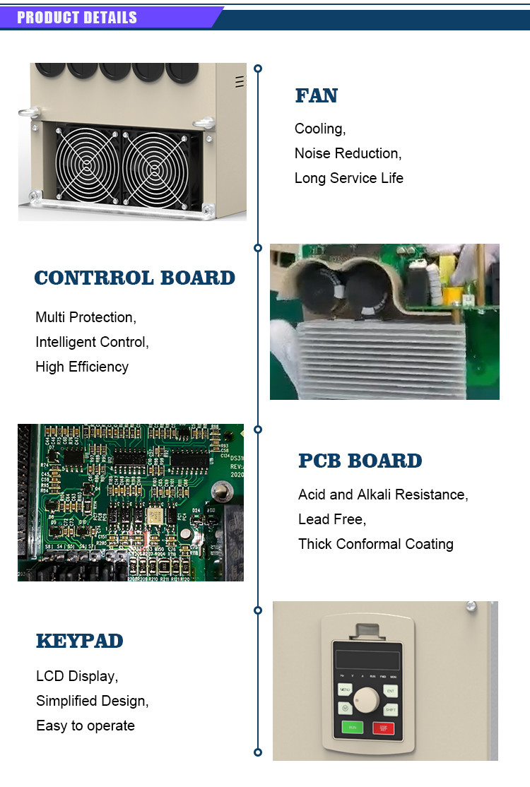 75KW VSD Variable Speed Drive AC Drive Frequency Inverter
