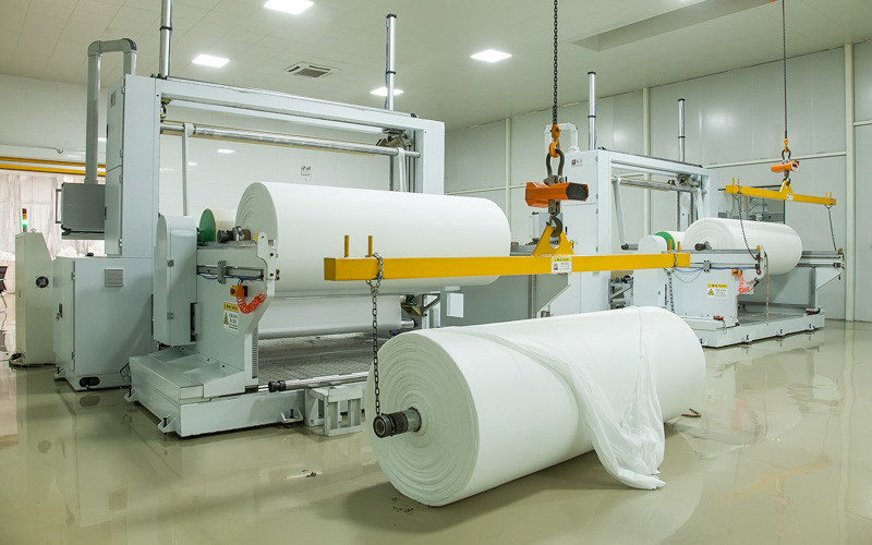 80g/M² 3.2m Beauty Care Spunlace Nonwoven Fabric