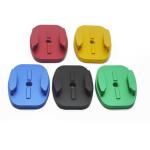 Aluminum Alloy Curved Surface Mount For GoPro Hero 2 3 3+ 4 4S Xiaomi Yi 4K