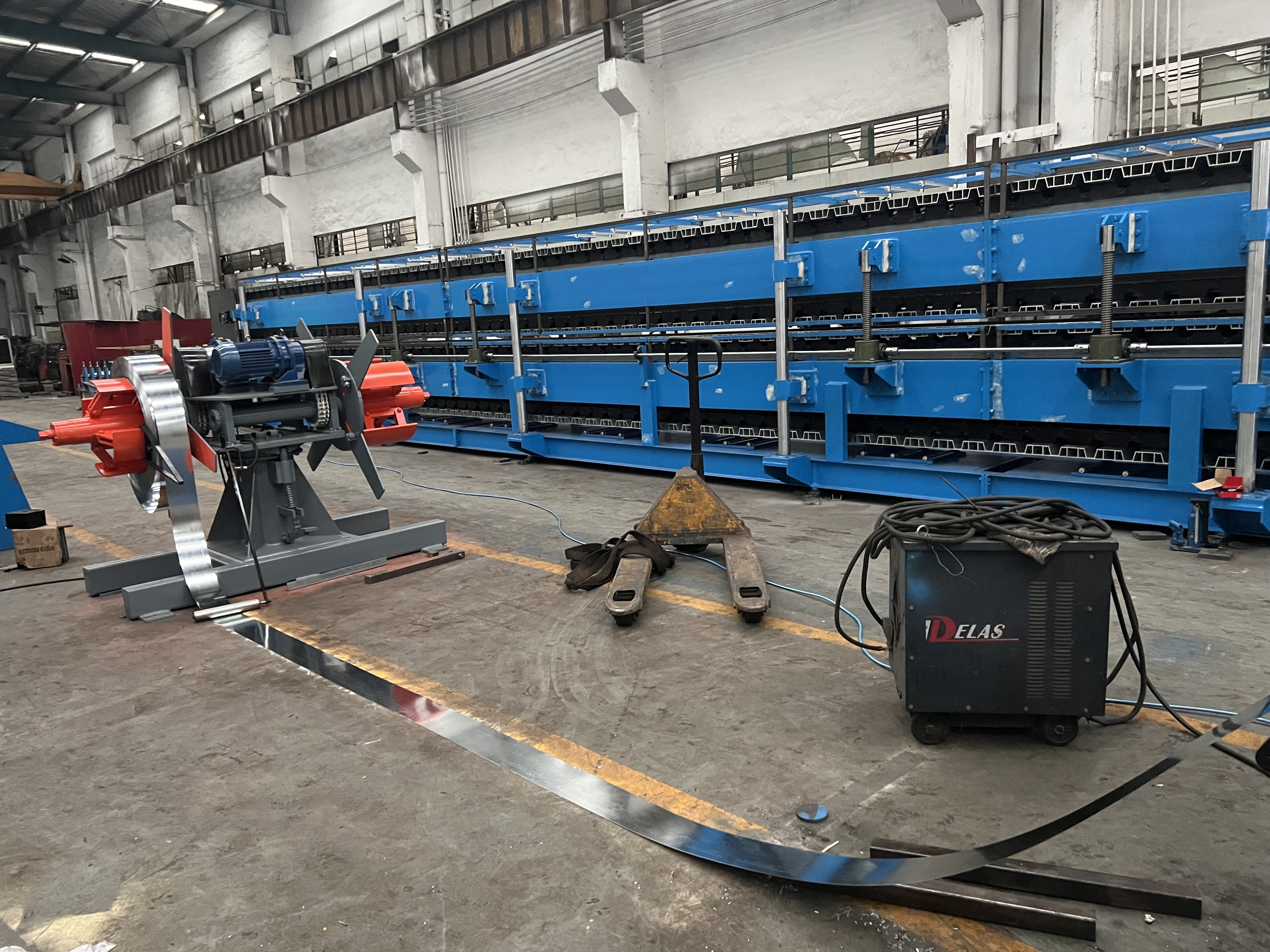 Octagonal Pipe Full Automatic Roll Forming Machine Water Cooling 40mm 50mm 60mm