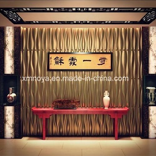 Art Modern Fireproofing Soundproofing Decoration 3D Panels for Public Areas