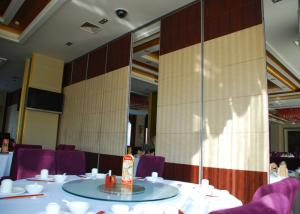 China Meeting Room Wooden Partition Wall Aluminum Sound Proof Doors wholesale