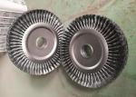 Wire Descaling Brush / Knotted Wire Wheel Brush Four Knot Sections Combined