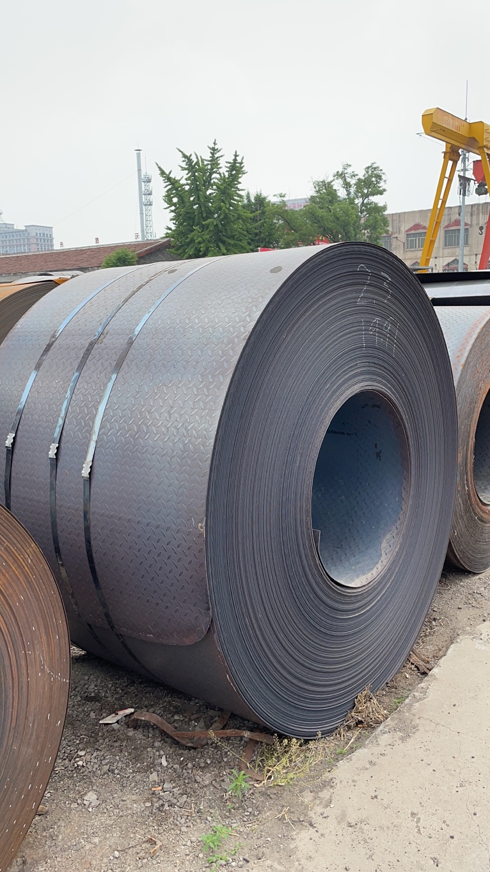 Hot Rolled 6mm Width 2000mm S235JR Carbon Steel Coil with Galvanized Coated Surface and AISI Standard